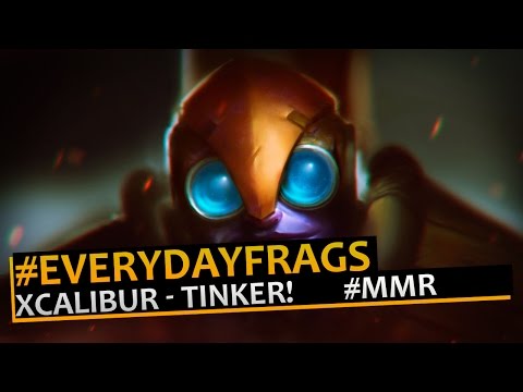Xcalibur (Tinker) - Gameplay Dota 2 MMR