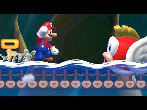 Super Mario Maker 2 🔧 World 3-2 Rainforest Ramparts 🔧 3rd Bunny