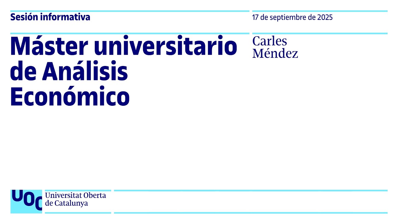 Presentación del programa video link