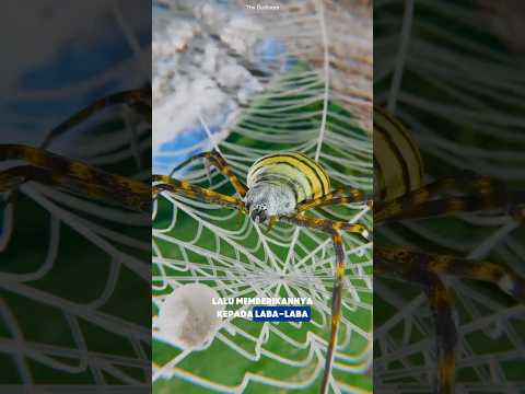 Begini Cara Laba-laba Memikat Pasangannya #faktaunik #animation