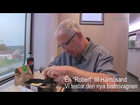 2016-09-09 Robert till Härnösand - Ny bistrovagn R12