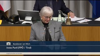 Irene Partl - Schulunterrichtsgesetz, Pflichtschulerhaltungs-Grundsatzgesetz - 18.12.2025