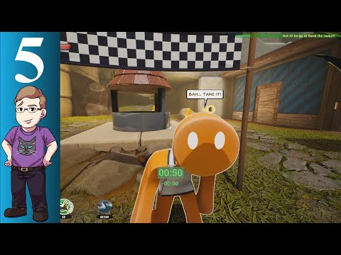 Let's Play Supraland: Crash (Blind) Part 5 - Beating Racing Rod and Getting the Force Beam