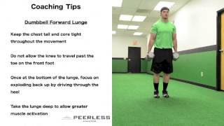 299. Dumbbell Forward Lunge