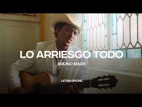 Bruno Mars - Lo Arriesgo Todo (Lyric Video) | CantoYo