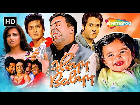 Hey Baby Full Movie in 4k - Akshay Kumar, Riteish Deshmukh, Fardeen Khan - Comedy Superhit Movie