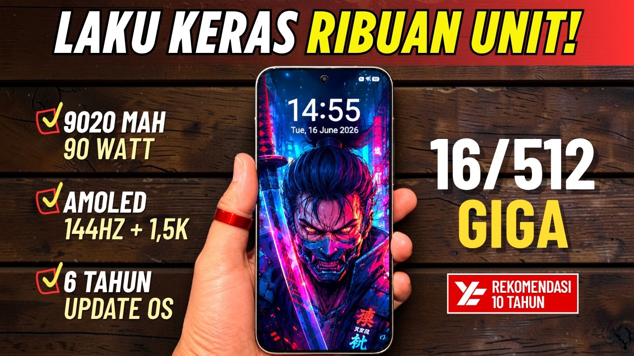 Kenapa Semua Orang Beli Ini⁉️ 5 HP PALING LAKU KERAS JUNI 2026