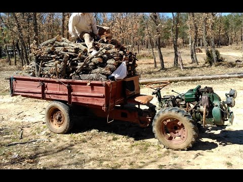 Tractor rescatado tras 23 años parado. Aceleración brutal. Tractor pulling turbocharger engine