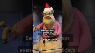 Santa Roz is always watching you, even during the holidays 🧐📋✏️ #MonstersInc #ImWatchingYouWazowski