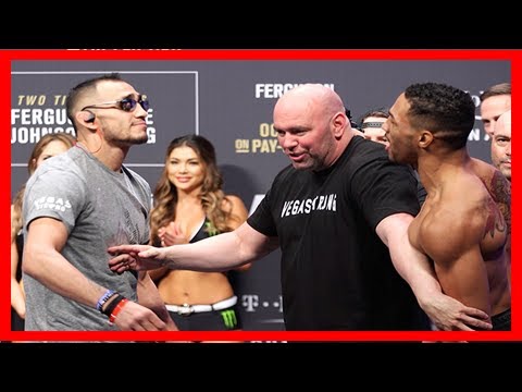 Breaking News | Ufc 216 ceremonial weigh-in staredowns — video
