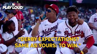 MIC'D UP with Juan Soto & Julio Rodríguez at the EPIC Home Run Derby! | Play Loud