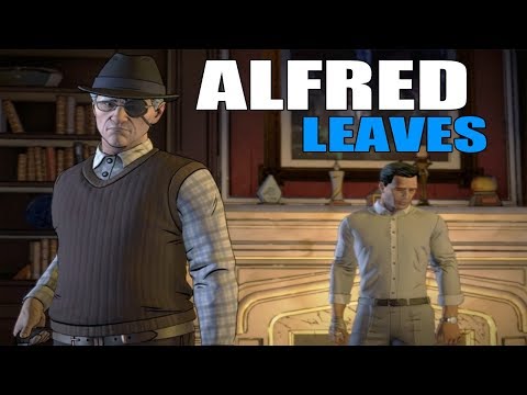 Alfred Leaves Batman - Batman Telltale Episode 5 Ending