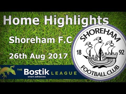 HIGHTLIGHTS - Carshalton Athletic vs Shoreham FC 26.08.2017 Bostick League