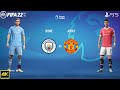 FIFA 22 PS5 | Manchester City Vs Manchester United | Ft. Haaland, De Jong  | Premier League 2022/23