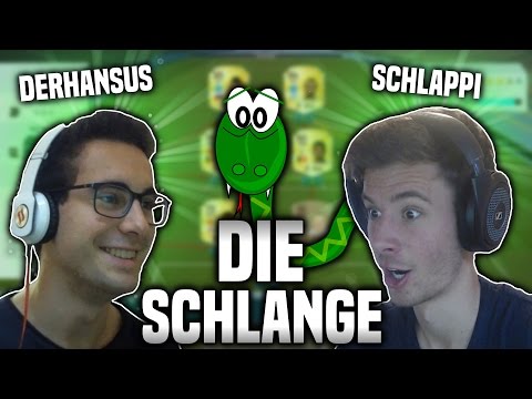 FIFA 16 Ultimate Team | Die Schlange - DerHansus vs. Badeschlappen | Üben für F8TAL!