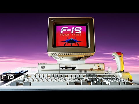 F-19 Stealth Fighter | Masterpiece of Tactical Aviation Gaming | Retro Review on IBM PS/2
