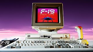 F-19 Stealth Fighter | Masterpiece of Tactical Aviation Gaming | Retro Review on IBM PS/2