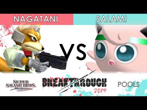 Breakthrough 2019 - Nagatani (Fox) VS Salami (Jigglypuff) - SSBM Pools