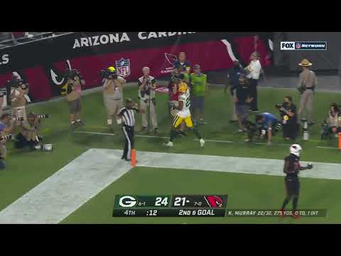 Packers Game Winning Interception vs Cardinals