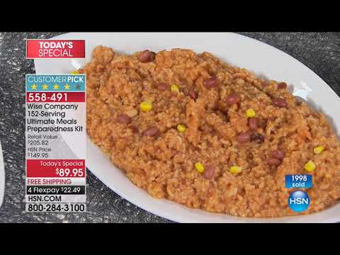 HSN | Preparedness Event featuring Wise Foods 09.06.2017 - 12 AM