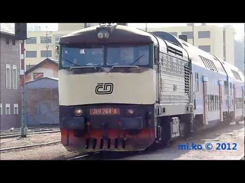 749.253, 749.121, 749.264 - Víkendové "barčování" na Posázavském pacifiku