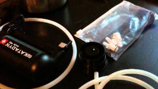 Katadyn Hiker Pro sportlich, nämlich schnell gezeigt und schnell zu Ende :-D