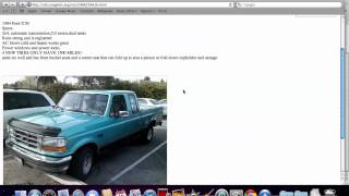 Craigslist San Luis Obispo Used Cars - SLO Trucks Quite Popular