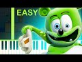 Bubble Up GUMMY BEAR EASY Piano Tutorial