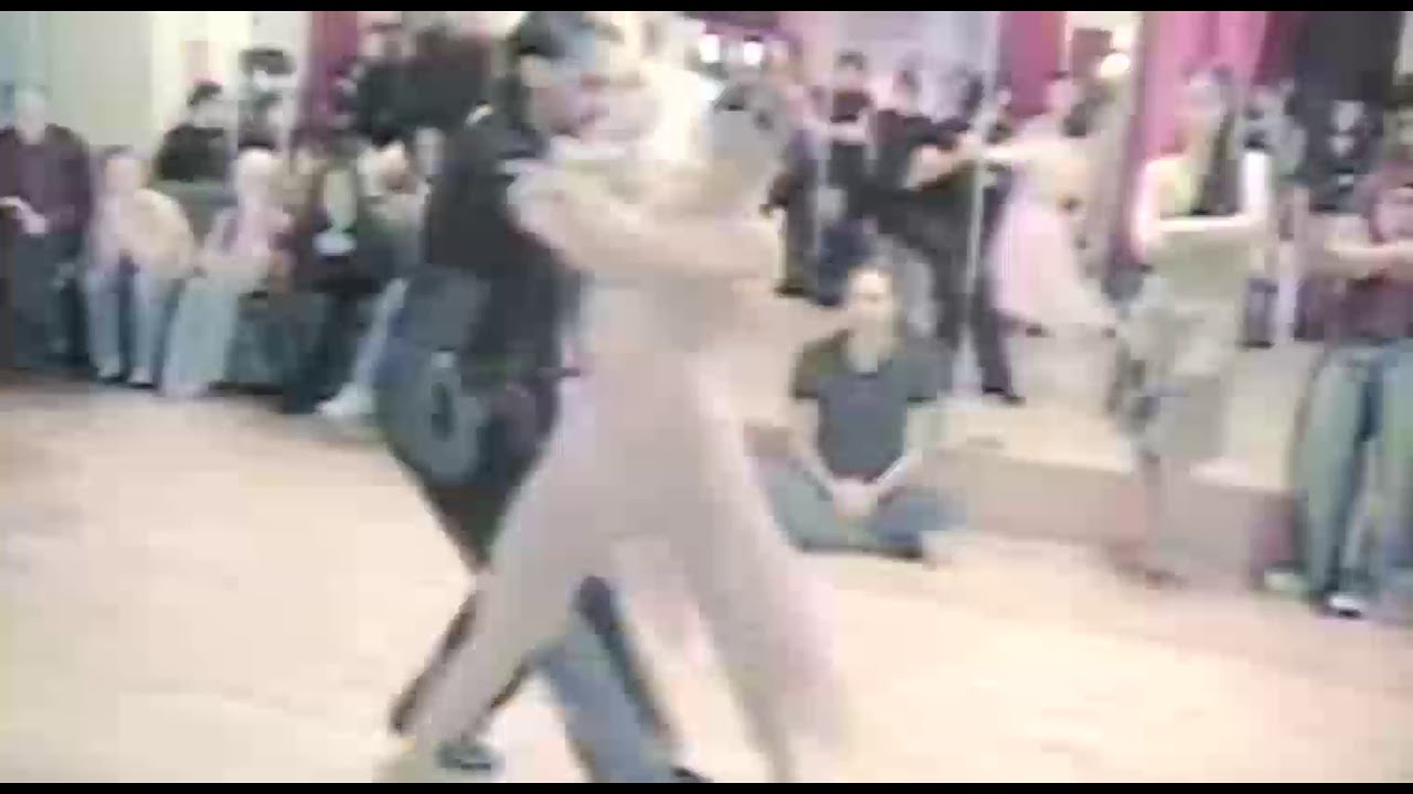 Gustavo Rosas. Tango Susu con Guillermina Quiroga en New York.Octubre 2004.USA.