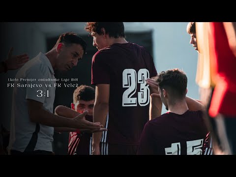 U-19 l FK Sarajevo vs FK Velež (1. kolo Premijer omladinske lige BiH)