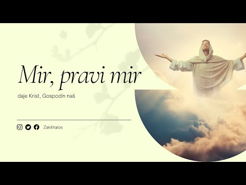 Mir, pravi mir daje Krist Gospodin naš - Kršćanska duhovna glazba (Najljepše duhovne pjesme)