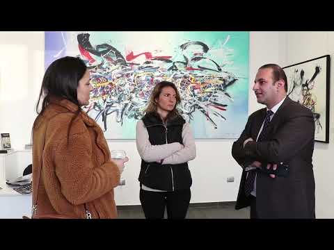 Personal Exhibition of Vahan Roumelian`s Artworks at Aramé Art Gallery; Memories of the Future
