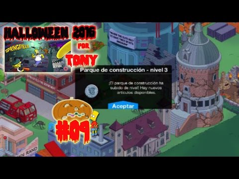Los Simpson Springfield "Halloween'16: Cap. 9 - El Parque de Construcción (Nivel 3)" por Tony