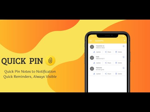 QuickPin - Fast Notes Reminder