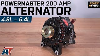 2004-2010 F150 Powermaster Alternator - 200 Amp Black 4.6L, 5.4L Review