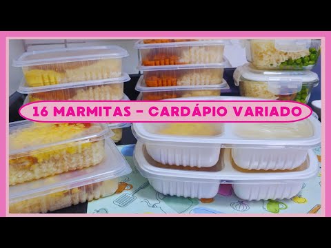 LUNCH BOXES FOR THE WEEK | Preparing and assembling a varied menu