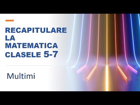 12 math lessons - Review grades 5-6-7 - Lesson 1 - Sets - National Assessment 2023