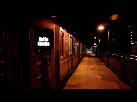 MTA New York City Subway: Not In Service R62 bypassing 125th Street