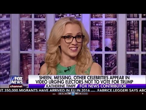 12-17-16 Kat Timpf on Gutfeld - Lame Celebrities' Anti-Trump Video