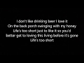 Life's Too Short Darius Rucker Lyrics Video