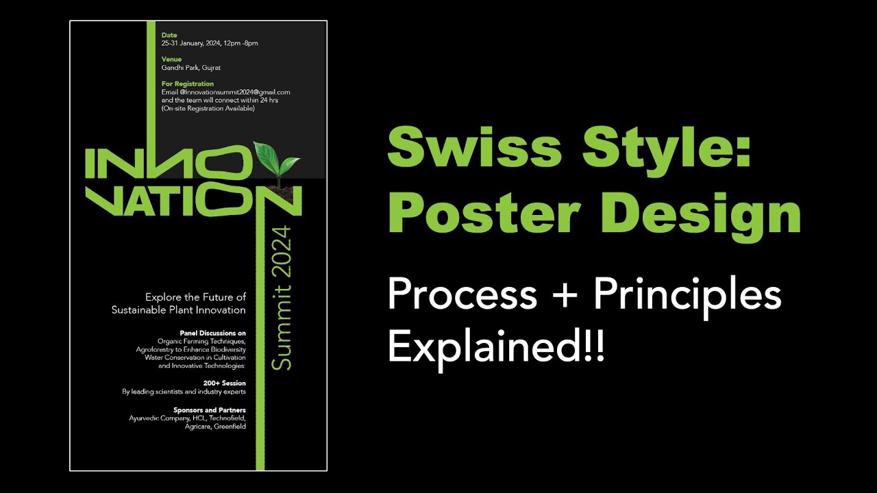 Swiss Style: Poster Design (Process + Principles Explained)