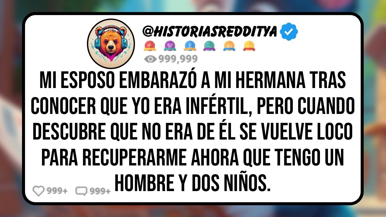 Mi ESPOSO Tenía los Papeles de Divorcio Antes de Contarle de mi Infertilidad y Embarazó a mi HE...