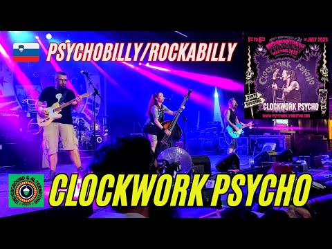 ☠️CLOCKWORK PSYCHO " PSYCHOBILLY MEETING 2025 " (2/7) Santa Susanna / Barcelona