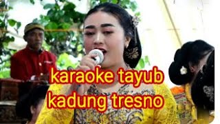 Download lagu KARAOKE - TAYUB - KADUNG TRESNO | AUDIO JOSSS | GLERRR mp3