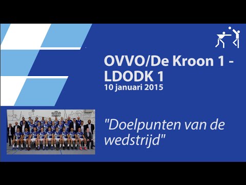 OVVO/De Kroon 1 - LDODK 1 - Doelpunten