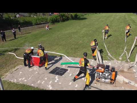 SDH Bechov Okrsková soutěž 14.5.2016 požární útok 1