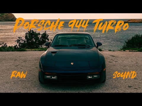Porsche 944 Turbo Sunrise Drive | Raw Sound 4K