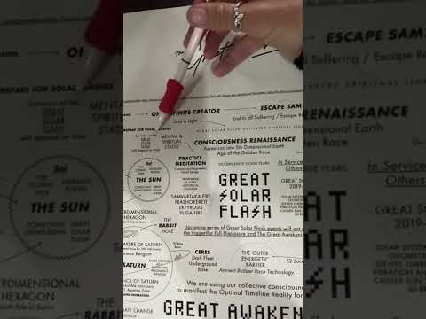 The Great Solar Flash (cont 2/2). #greatawakeningworldwide 
