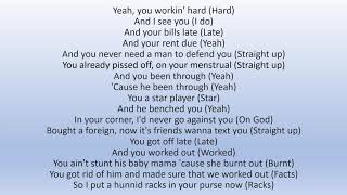 out for the night - 21 Savage (lyrics)