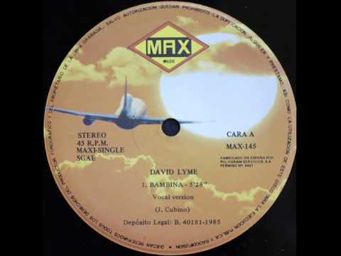 David Lyme ‎– Bambina (12'' Maxi-Single)
